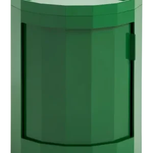 Weekendaanbieding HAY Facet Bijzettafel met Opbergvak - Low - Spinach Green